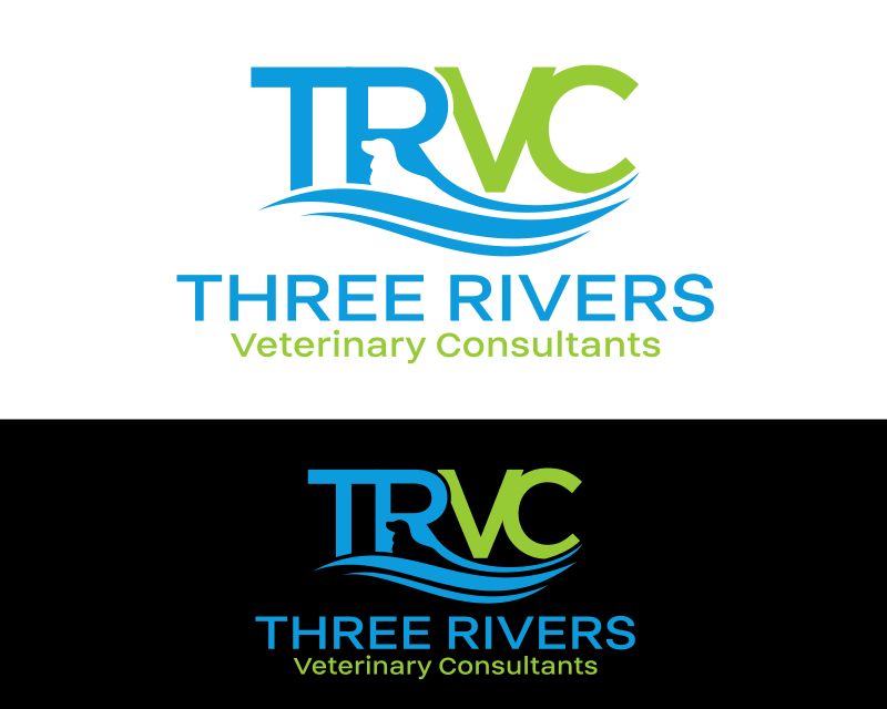 Logo Design Entry 1641551 submitted by marsell to the contest for Three Rivers Veterinary Consultants (or TRVC) run by jbhogan