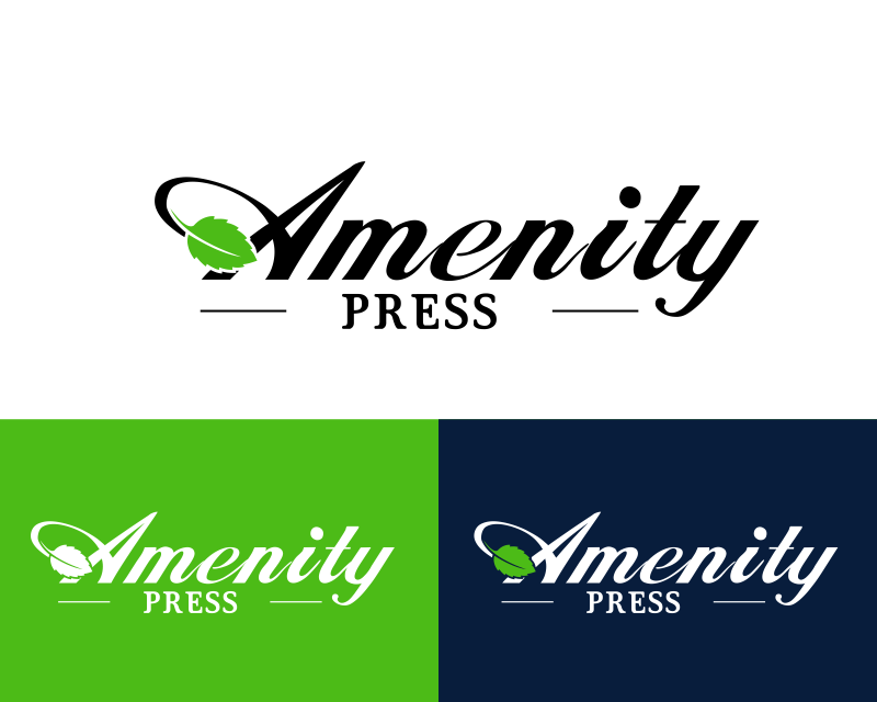 Logo Design entry 1644349 submitted by MuhammadR to the Logo Design for Amenity Press run by ts_woods