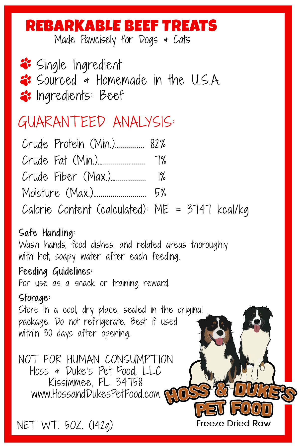 Graphic Design Entry 1647127 submitted by neilfurry to the contest for Hoss & Duke's Pet Food, LLC run by Rhonda2398
