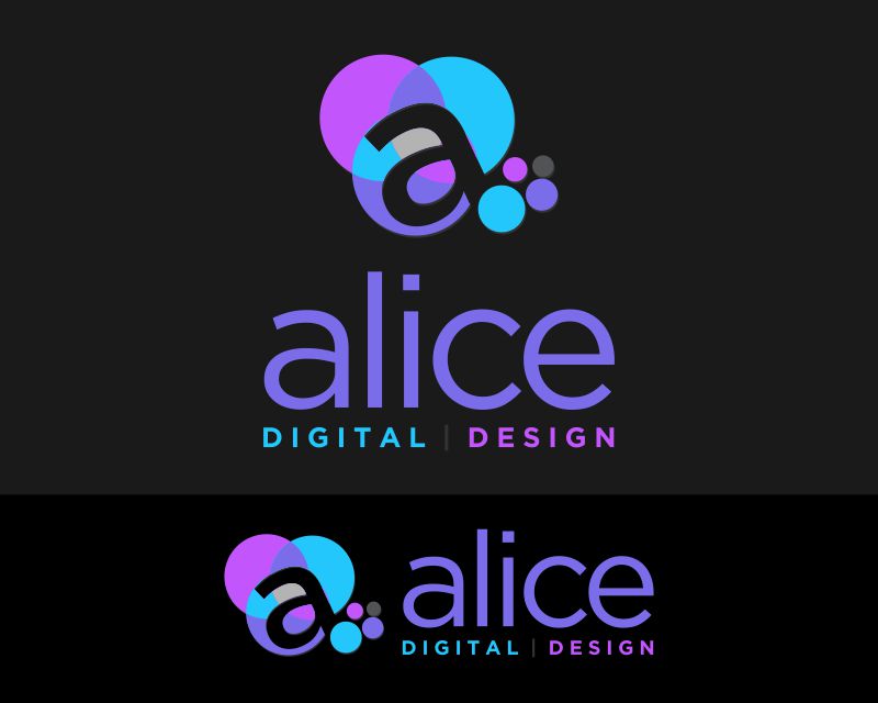 Logo Design Entry 1647483 submitted by WoAdek to the contest for Alice and/or Alice Digital | Design (https://www.alice.design) run by robschmidt