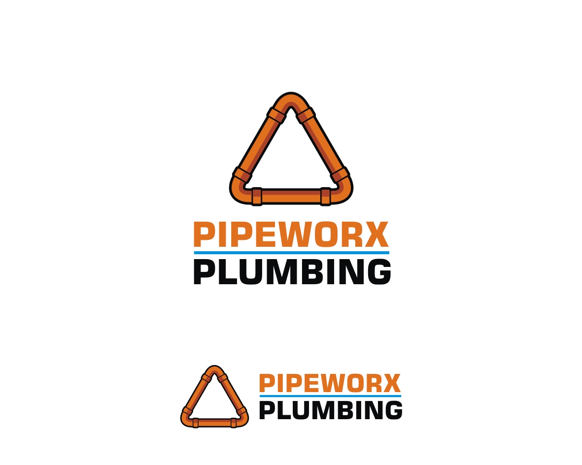 Logo Design Entry 1650374 submitted by pwdzgn to the contest for Pipeworx Plumbing run by MeganC