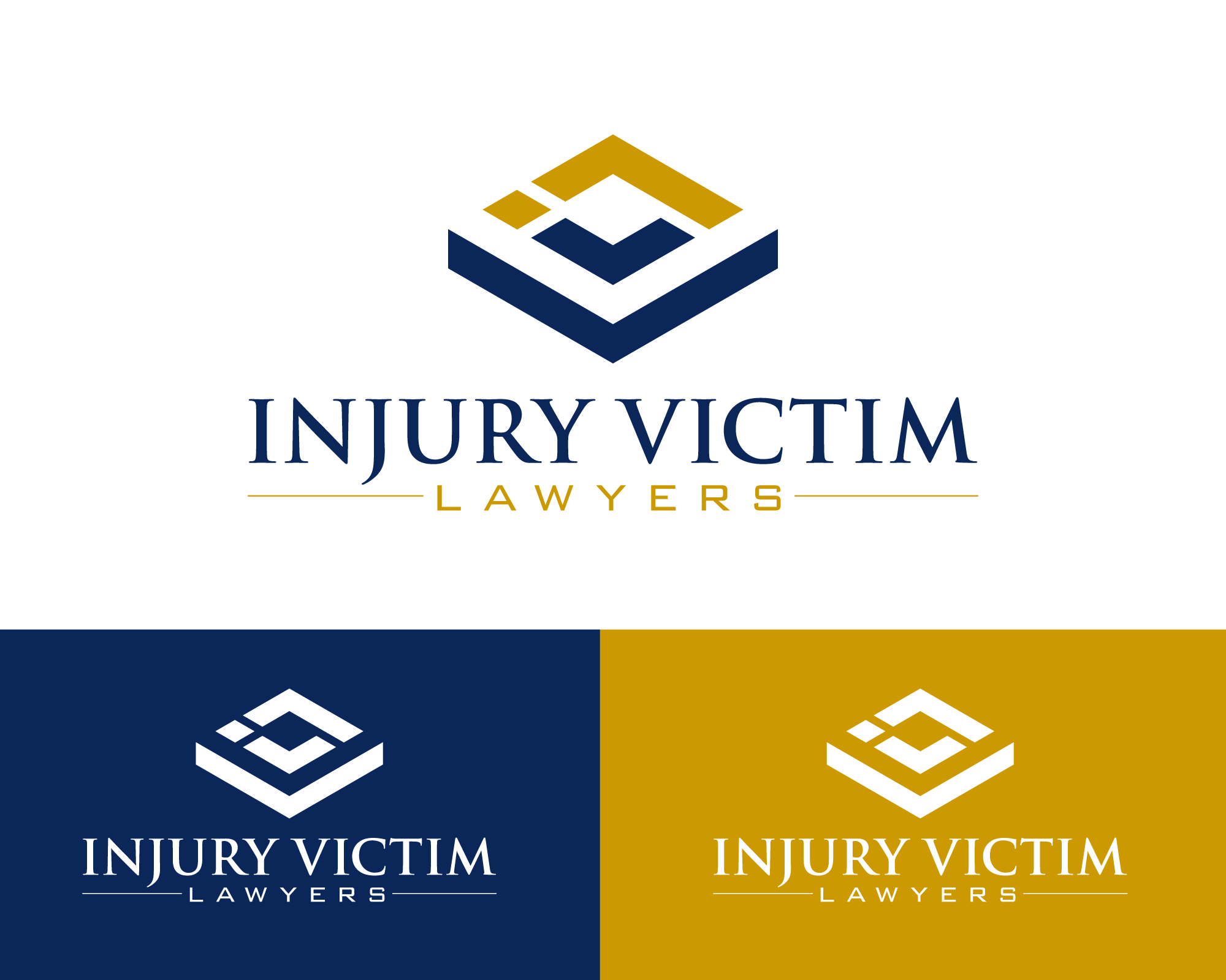 Logo Design entry 1653291 submitted by dsdezign to the Logo Design for Injury Victim lawyers run by justincmarketing