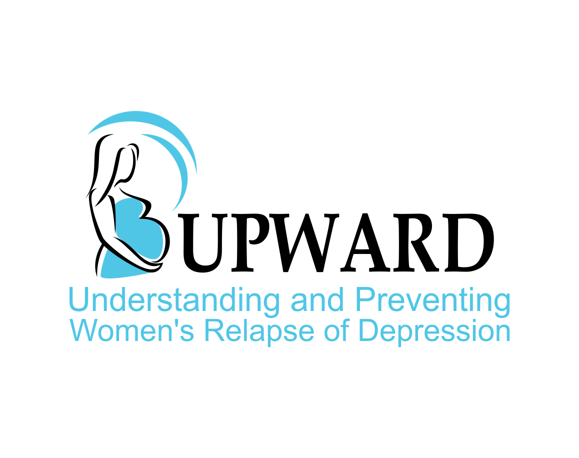 Logo Design entry 1659651 submitted by *k* to the Logo Design for The name of our study is: UPWARD - Understanding and Preventing Women's Relapse of Depression run by anne.fritzson