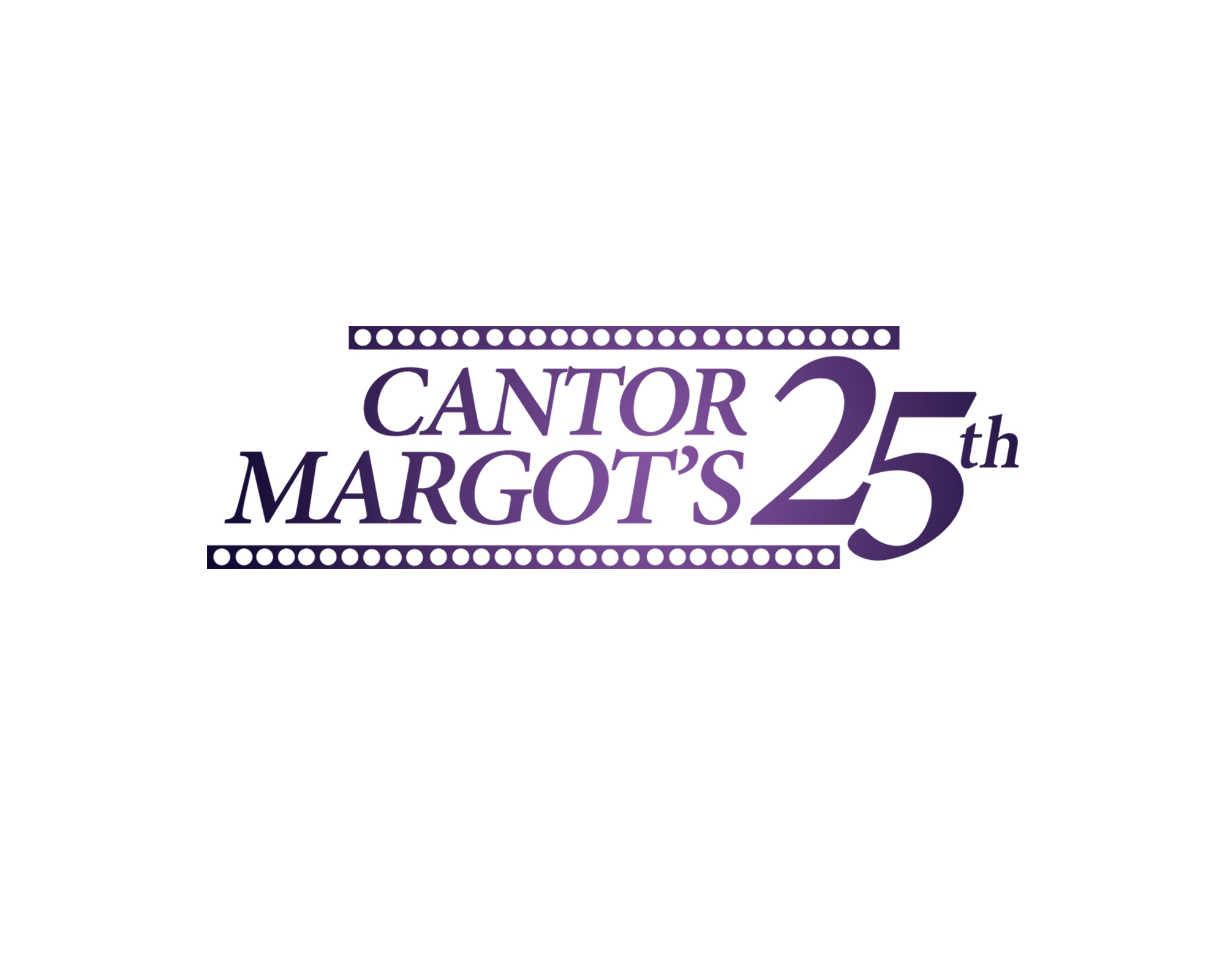 Logo Design Entry 1659757 submitted by Ed Art to the contest for Cantor Margot's 25th run by agzerman@optonline.net