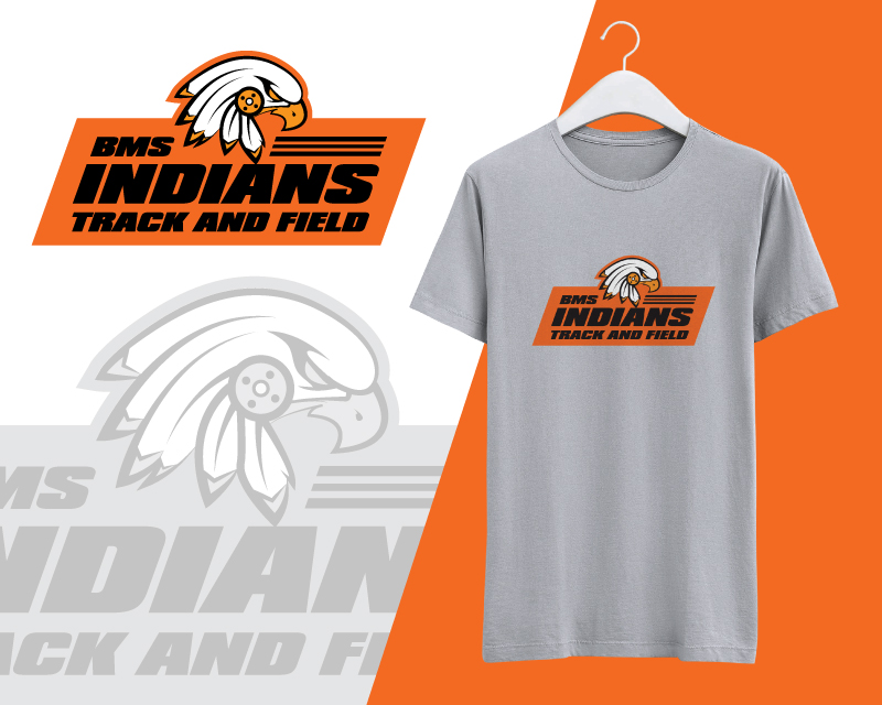 T-Shirt Design Entry 1662660 submitted by 7 to the contest for Buhl Middle School Track and Field run by dan.hill.ida