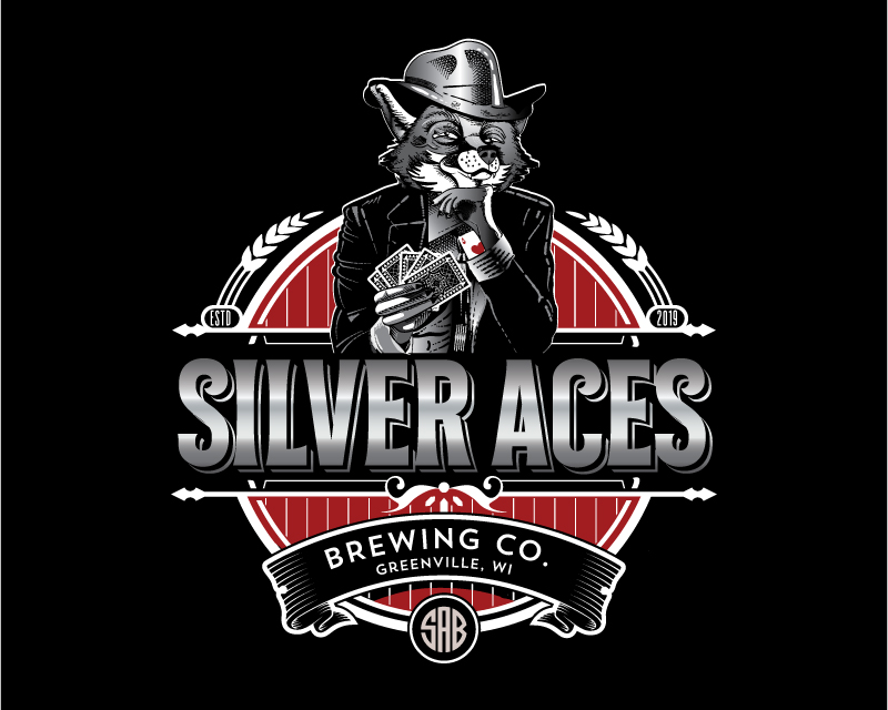 Logo Design entry 1665065 submitted by 7 to the Logo Design for Silver Aces Brewing Co. run by cardj1