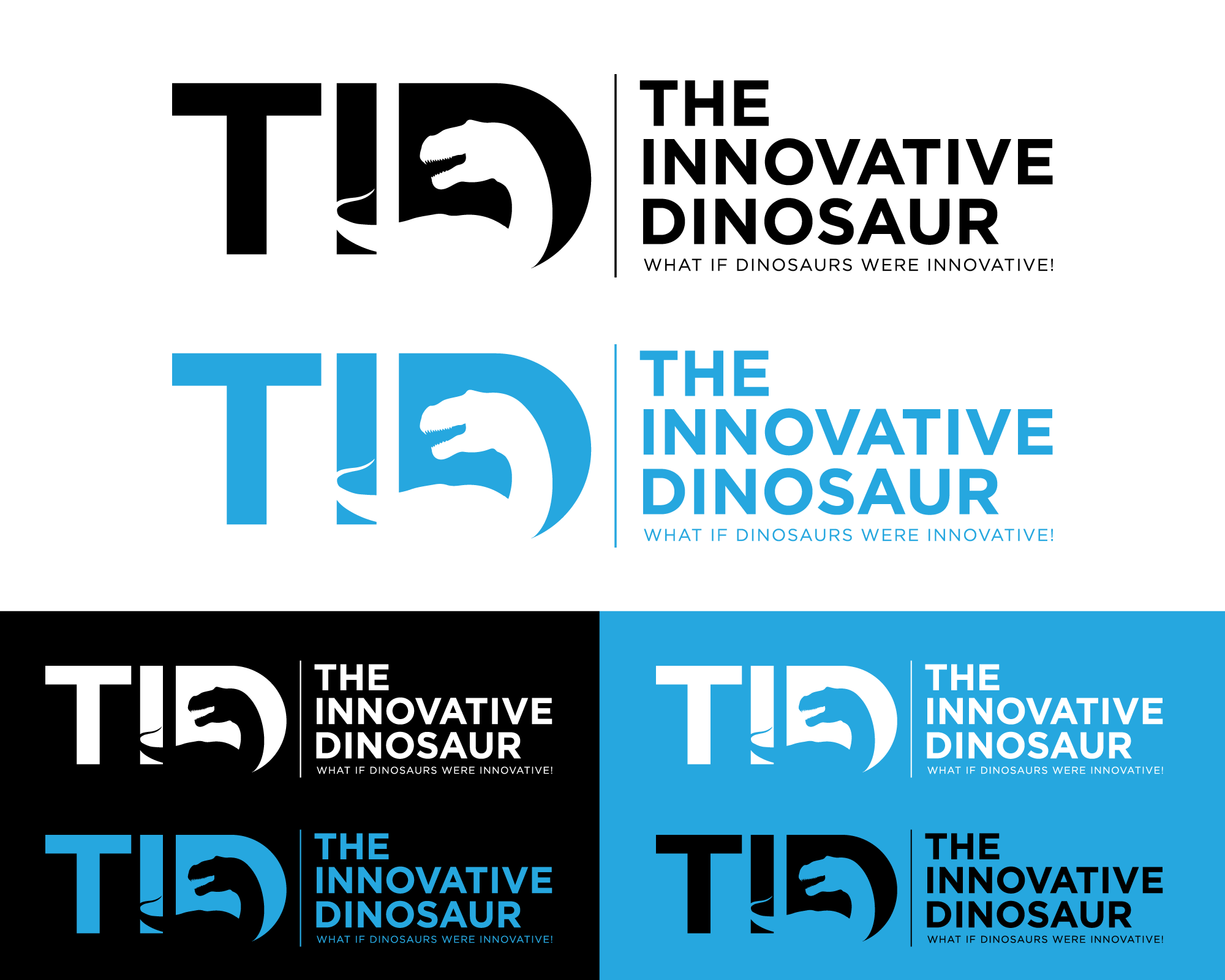 Logo Design entry 1668731 submitted by dsdezign to the Logo Design for The Innovative Dinosaur - TID run by magamawi