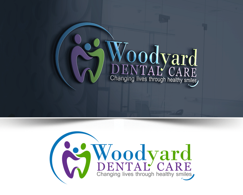 Logo Design entry 1669093 submitted by Ethan to the Logo Design for Woodyard Dental Care run by Monjon0605