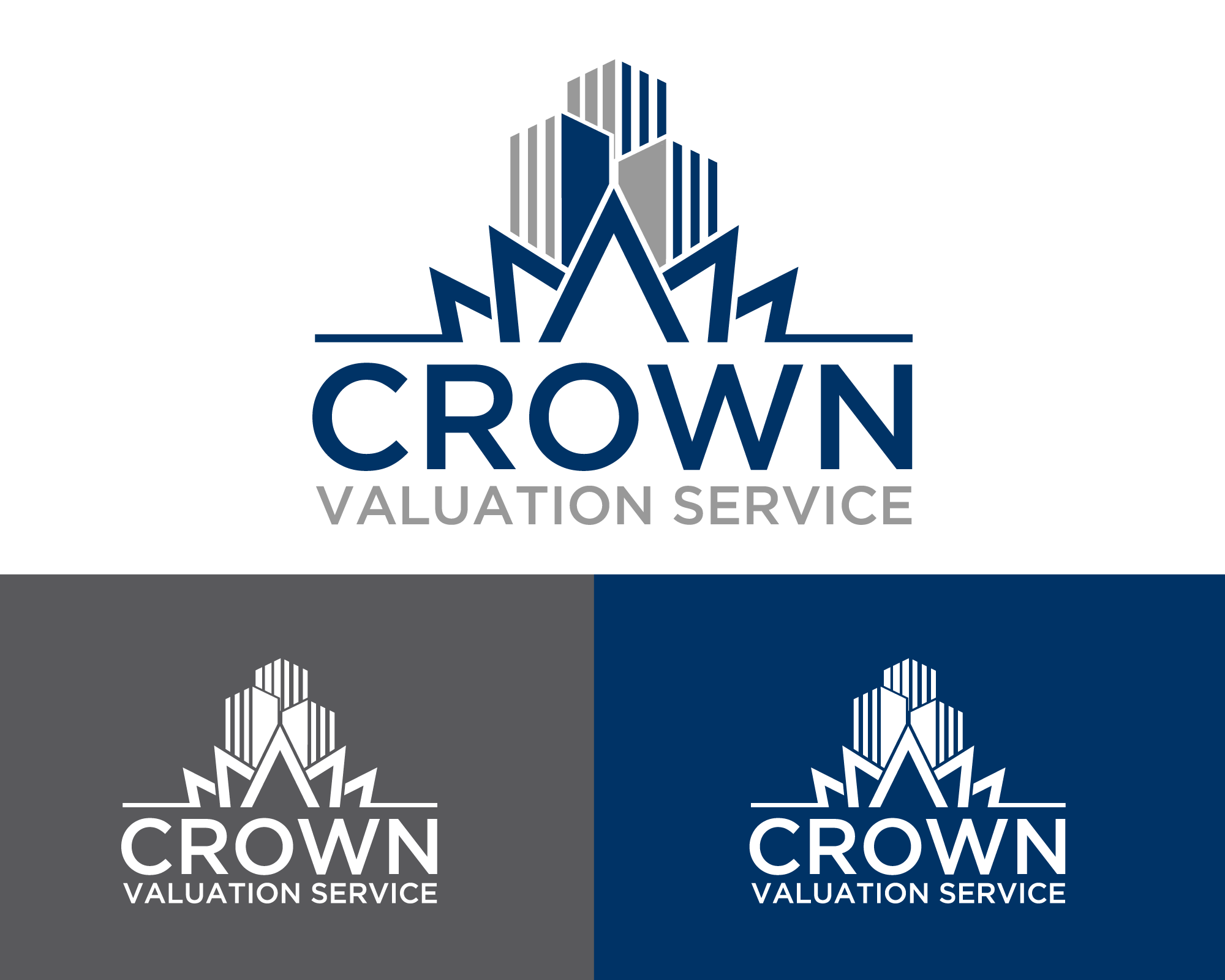 Logo Design Entry 1669973 submitted by dsdezign to the contest for Crown Valuation Service run by patrickmlong