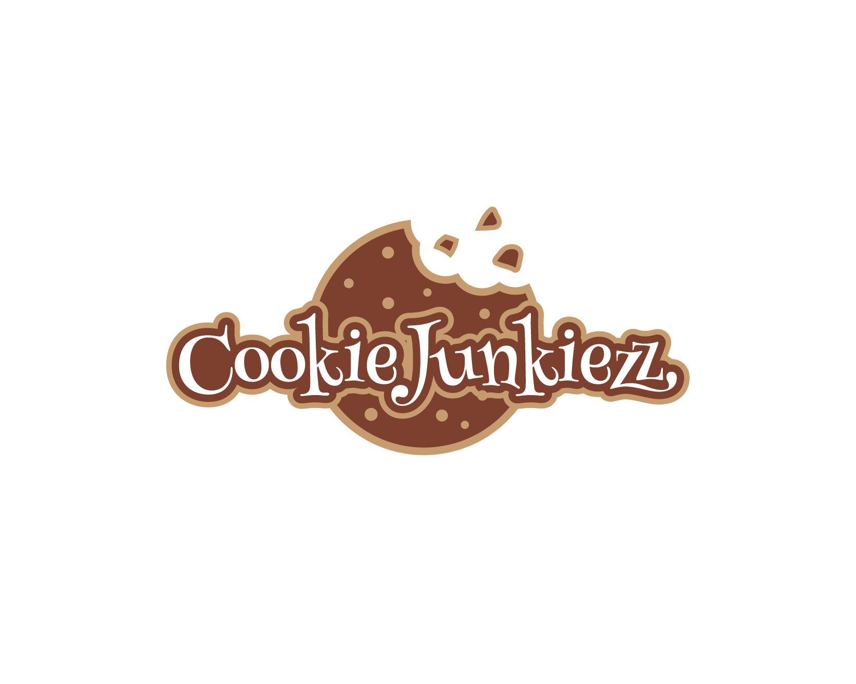Logo Design Entry 1672077 submitted by ikdesign to the contest for Cookie Junkiezz run by cookiejunkiezz