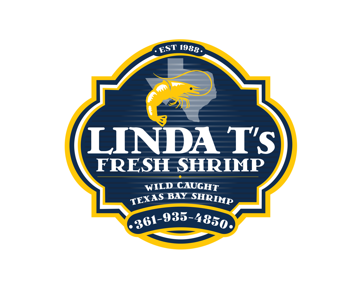 Logo Design entry 1672392 submitted by quimcey to the Logo Design for Linda T’s Fresh Shrimp run by Jpagel