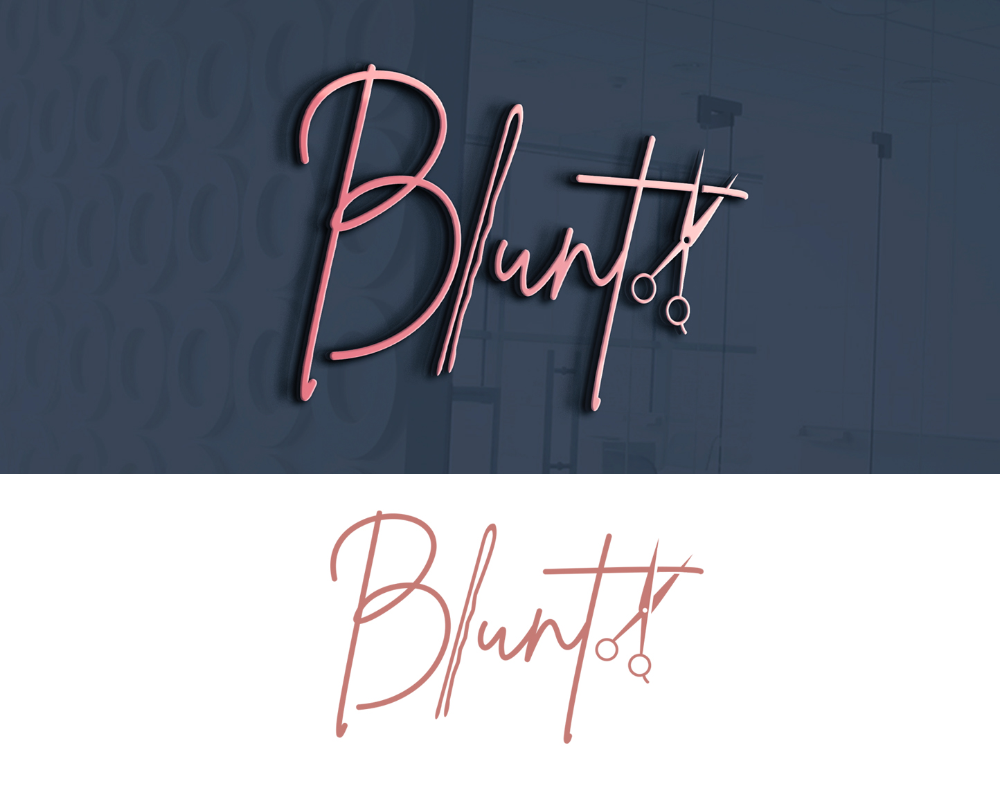 Logo Design entry 1669488 submitted by quimcey to the Logo Design for Blunt run by warriorstrong
