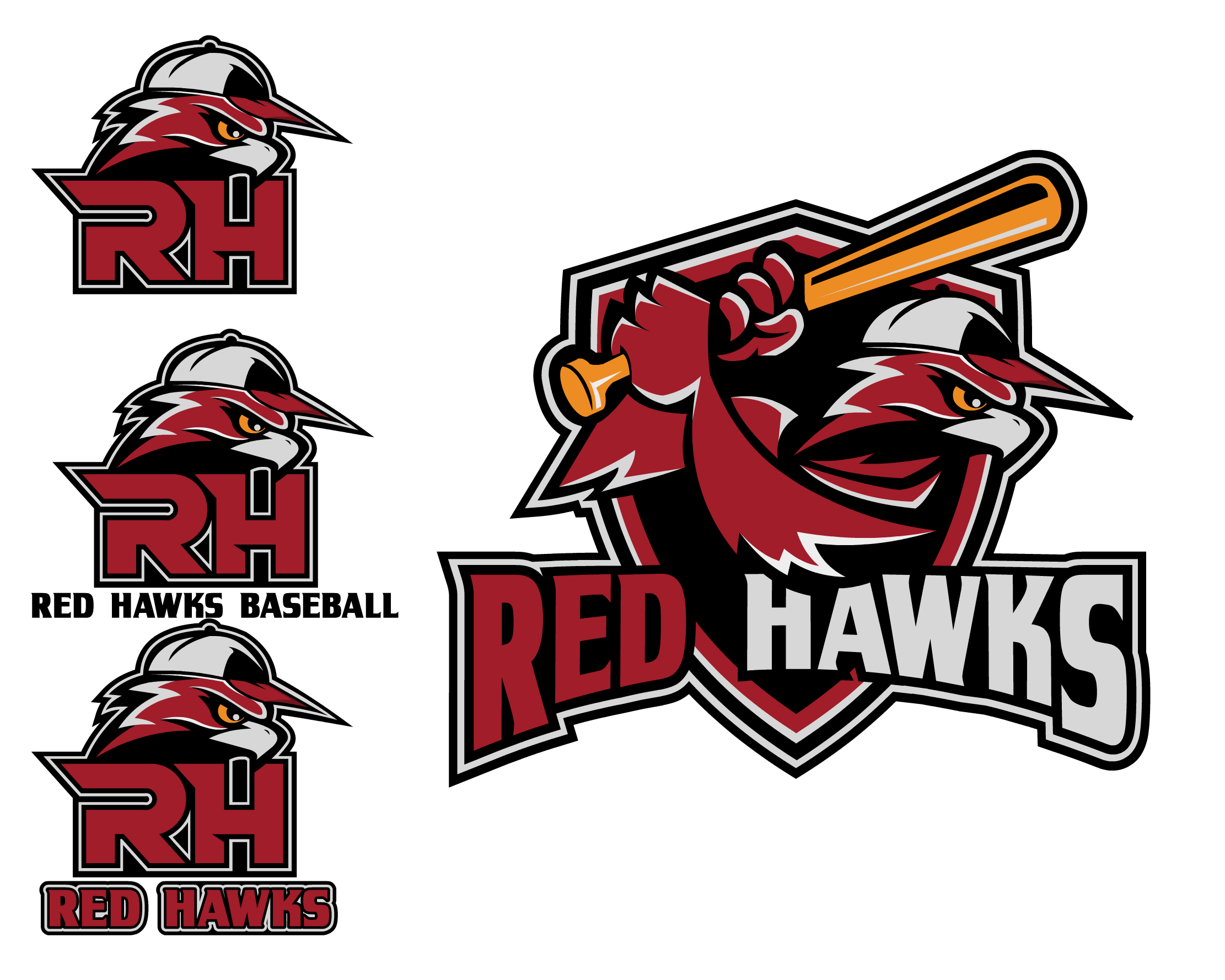 Logo Design entry 1677957 submitted by ulasalus to the Logo Design for Red Hawks run by craiglee1969