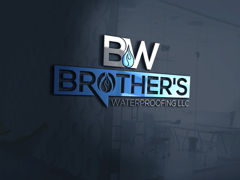 Logo Design entry 1680922 submitted by Sa_Shamjet to the Logo Design for Brother's Waterproofing LLC run by liviaenciu
