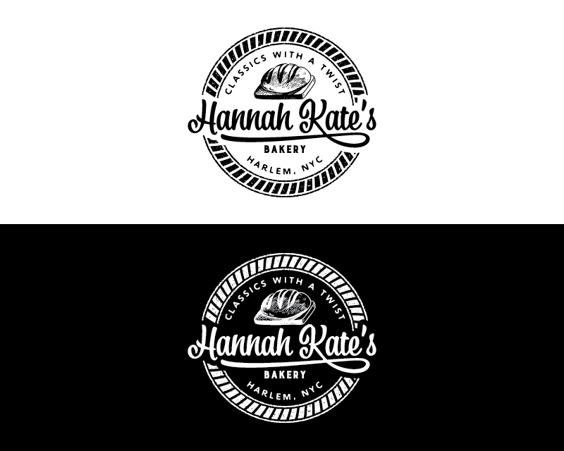 Logo Design entry 1687306 submitted by 7 to the Logo Design for Hannah Kate’s Bakery  - Harlem, NYC run by kmuch