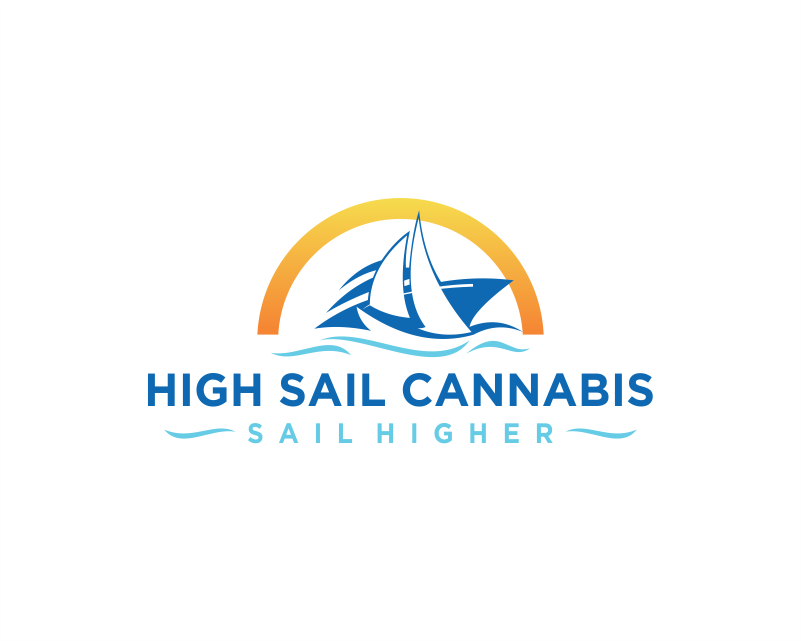 Logo Design entry 1688981 submitted by zoki169 to the Logo Design for High Sail Cannabis run by jengler7
