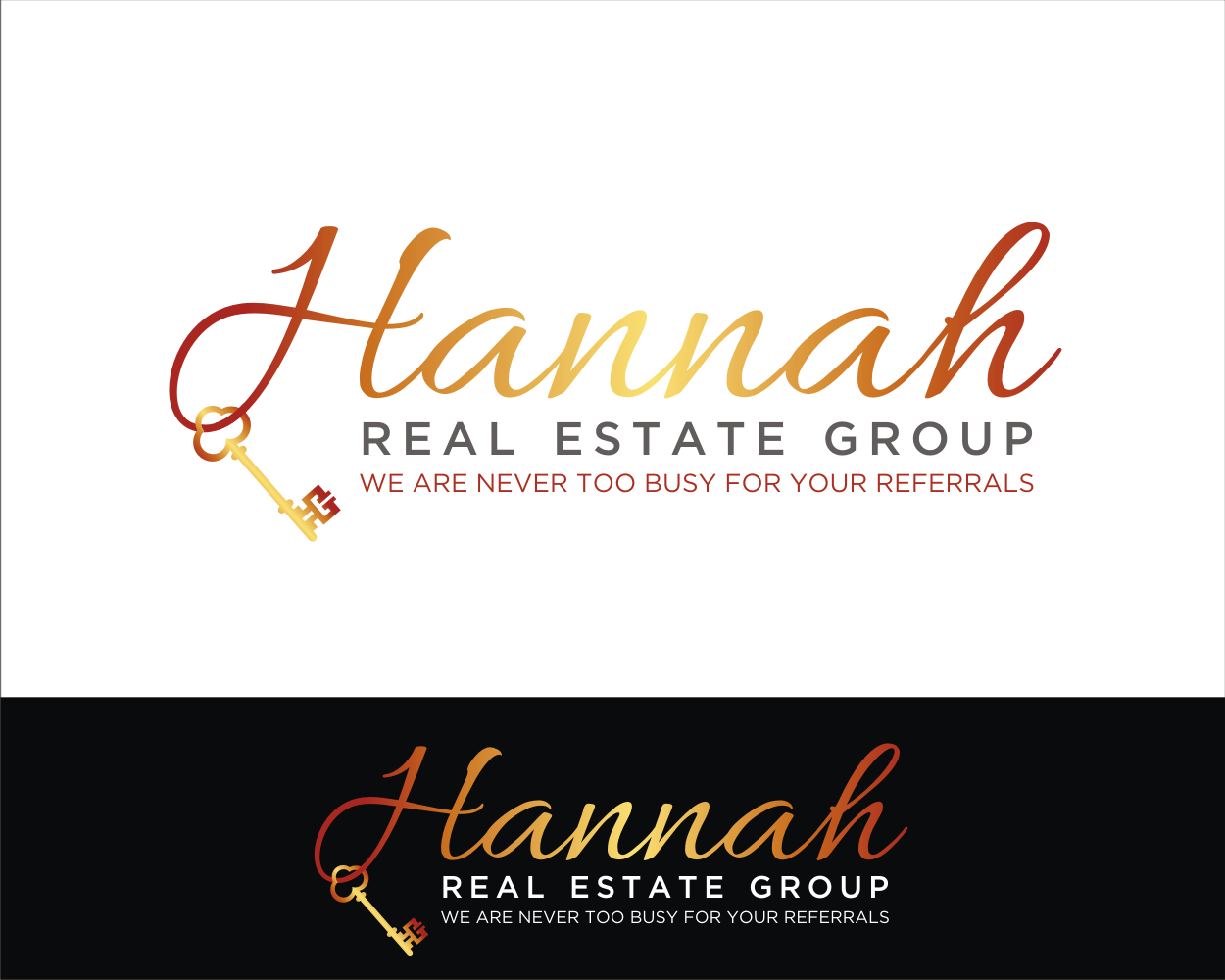 Logo Design Entry 1690823 submitted by warnawarni to the contest for Hannah Real Estate Group  run by Foutsh 