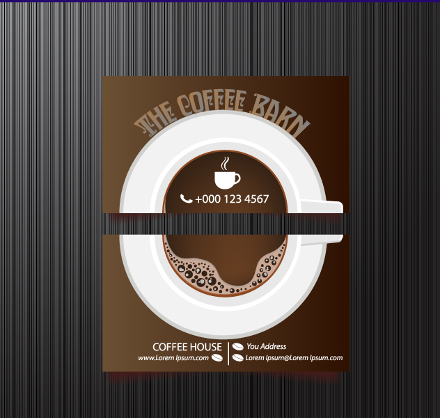 Business Card & Stationery Design Entry 1759779 submitted by graphicssaju to the contest for The Coffee Barn run by CoffeeBarn