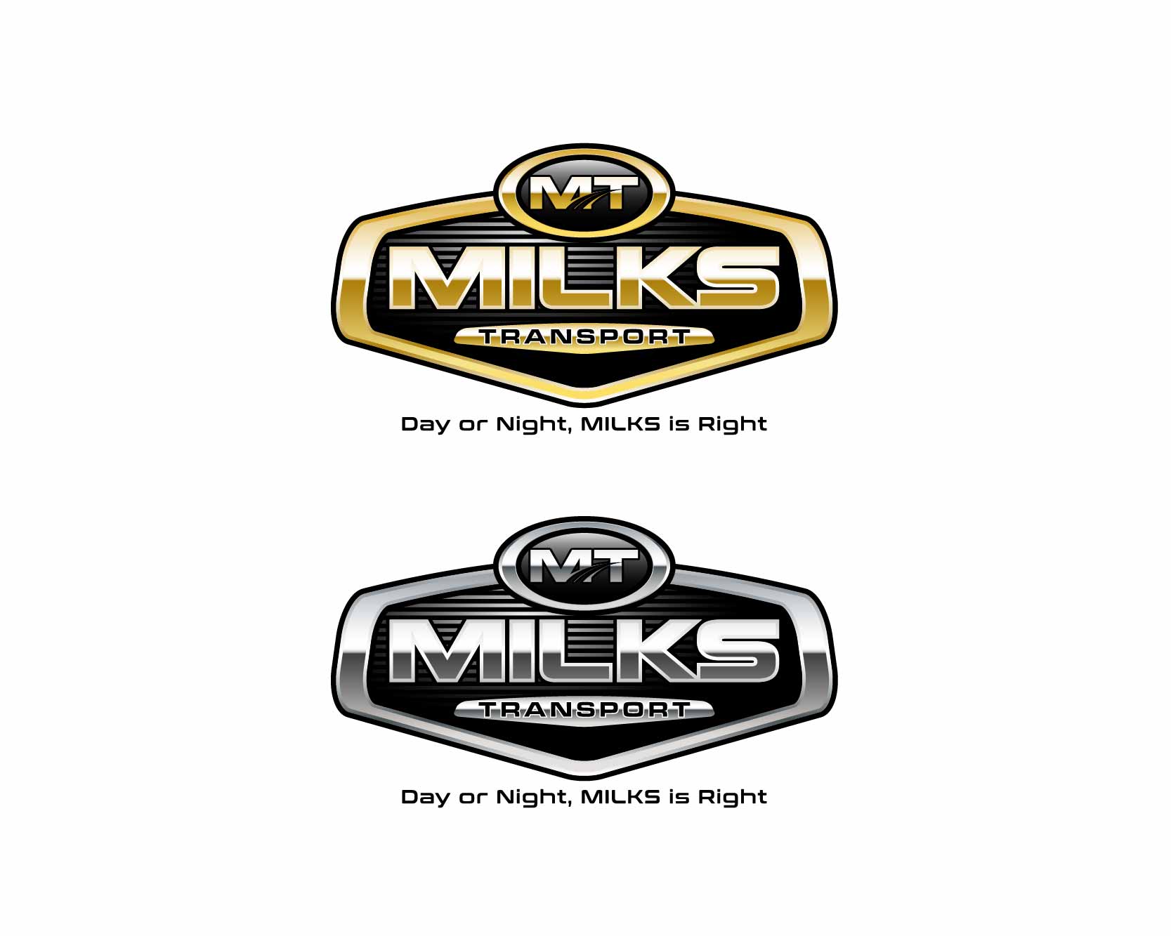 Logo Design entry 1707622 submitted by Efzone2005 to the Logo Design for Milks Transport run by milkman1966
