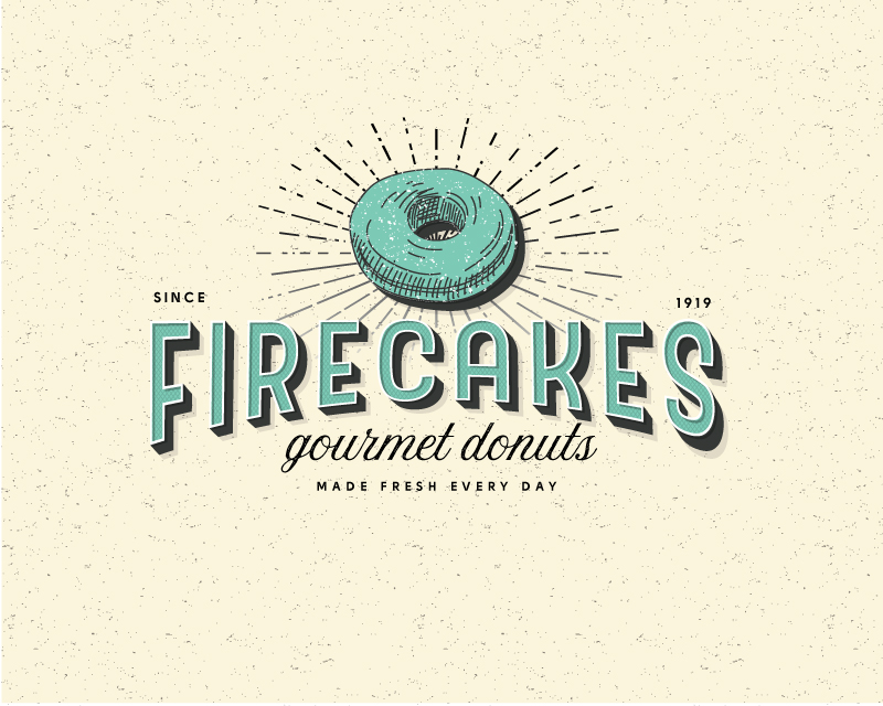Logo Design entry 1715133 submitted by 7 to the Logo Design for Firecakes Donuts run by waldopacheco