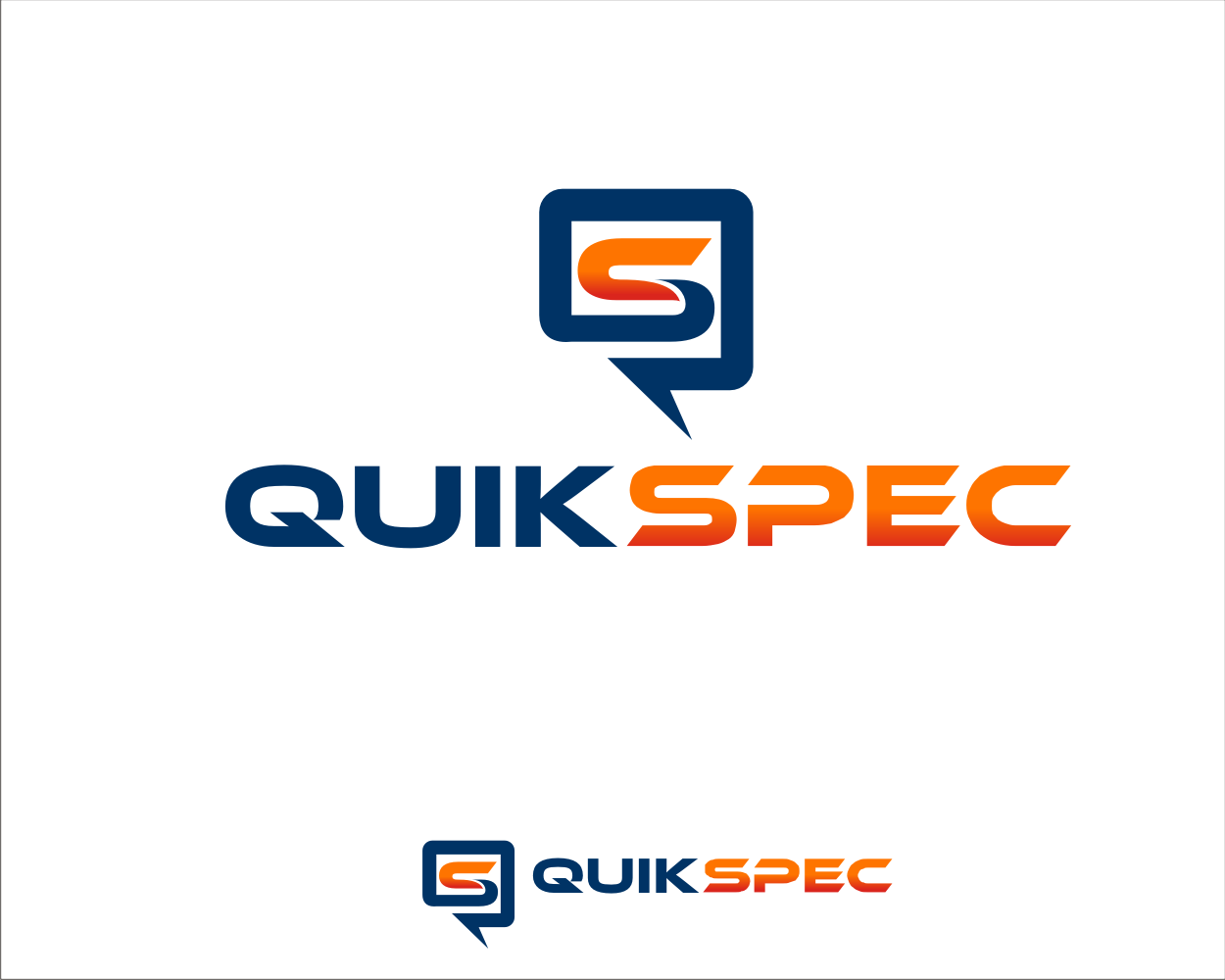Logo Design Entry 1719712 submitted by warnawarni to the contest for QuikSpec run by AiphoneNA