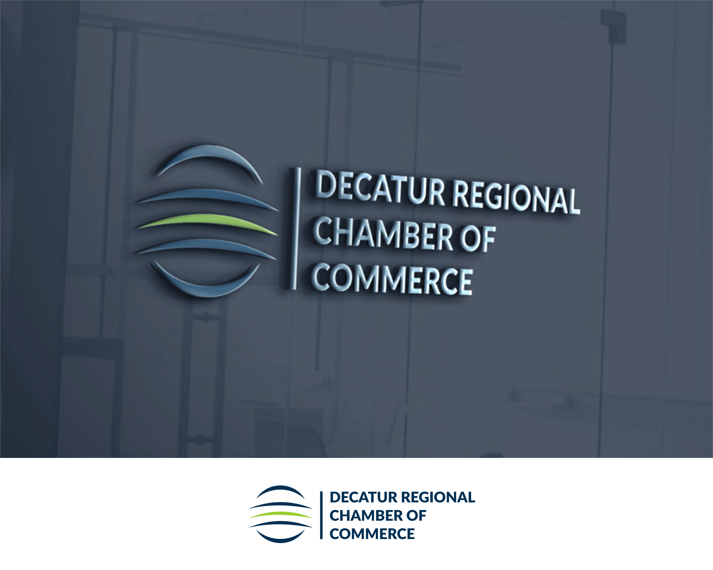 Logo Design entry 1723894 submitted by creator41 to the Logo Design for Decatur Regional Chamber of Commerce run by DecaturChamber
