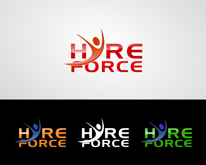 Logo Design Entry 1725380 submitted by FebrianAdi to the contest for Hyre Force run by MasterJere