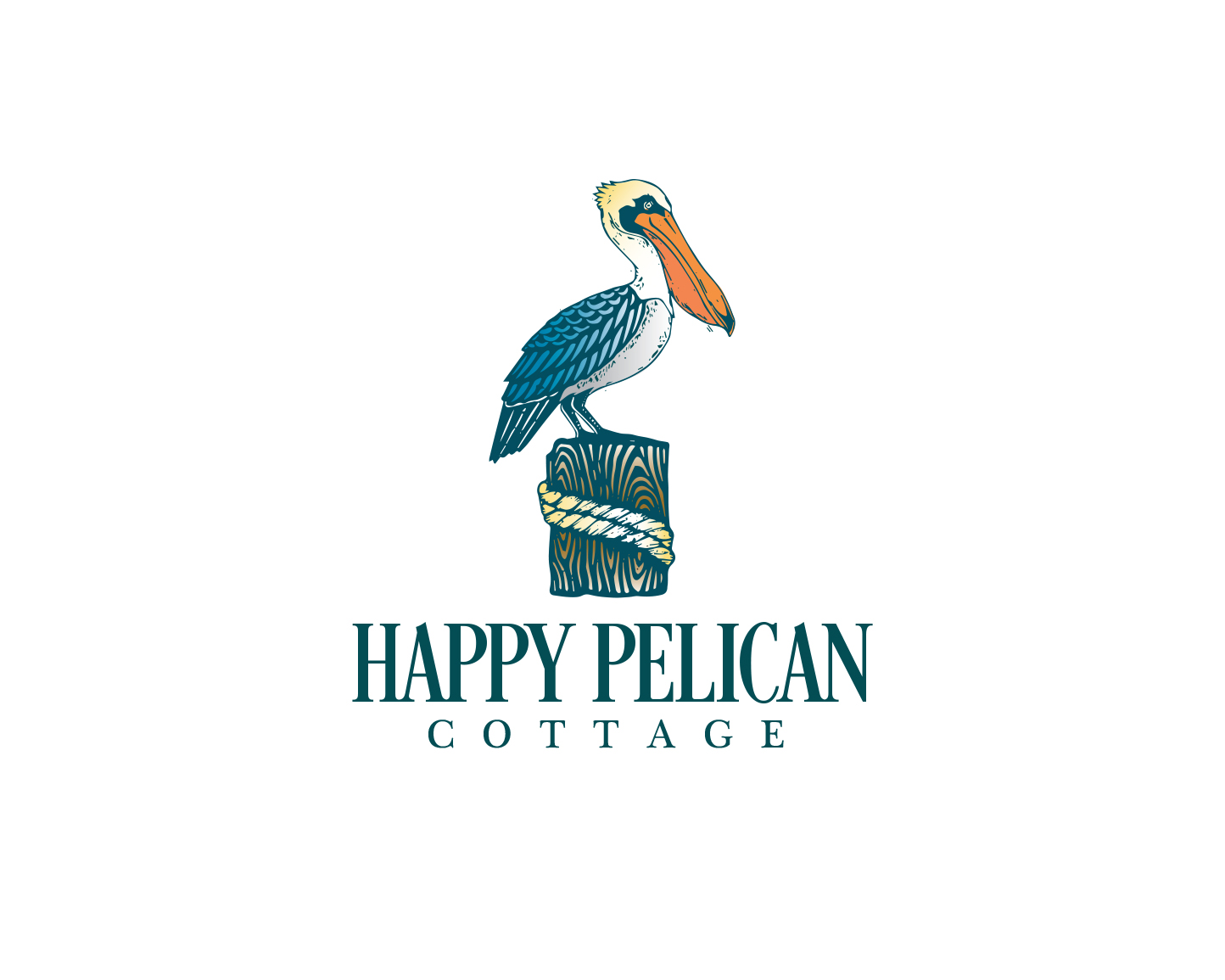 Logo Design entry 1725976 submitted by quimcey to the Logo Design for Happy Pelican Cottage run by mulcaheys