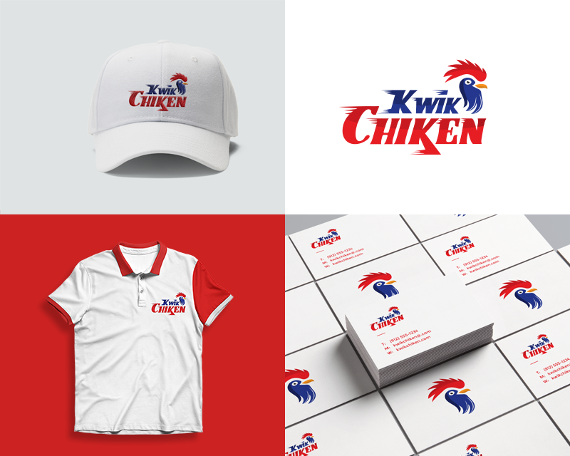 Logo Design entry 1726050 submitted by andrelopesdesigner to the Logo Design for Kwik Chiken  run by Benjamincvc