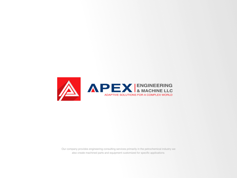 Logo Design Entry 1727804 submitted by Sam5 to the contest for Apex Engineering and Machine LLC run by avollmer