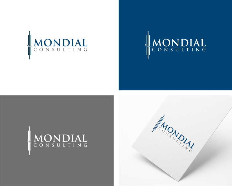 Logo Design entry 1729151 submitted by REVIKA to the Logo Design for Mondial Consulting run by lwalker@quantumconsultingco.com