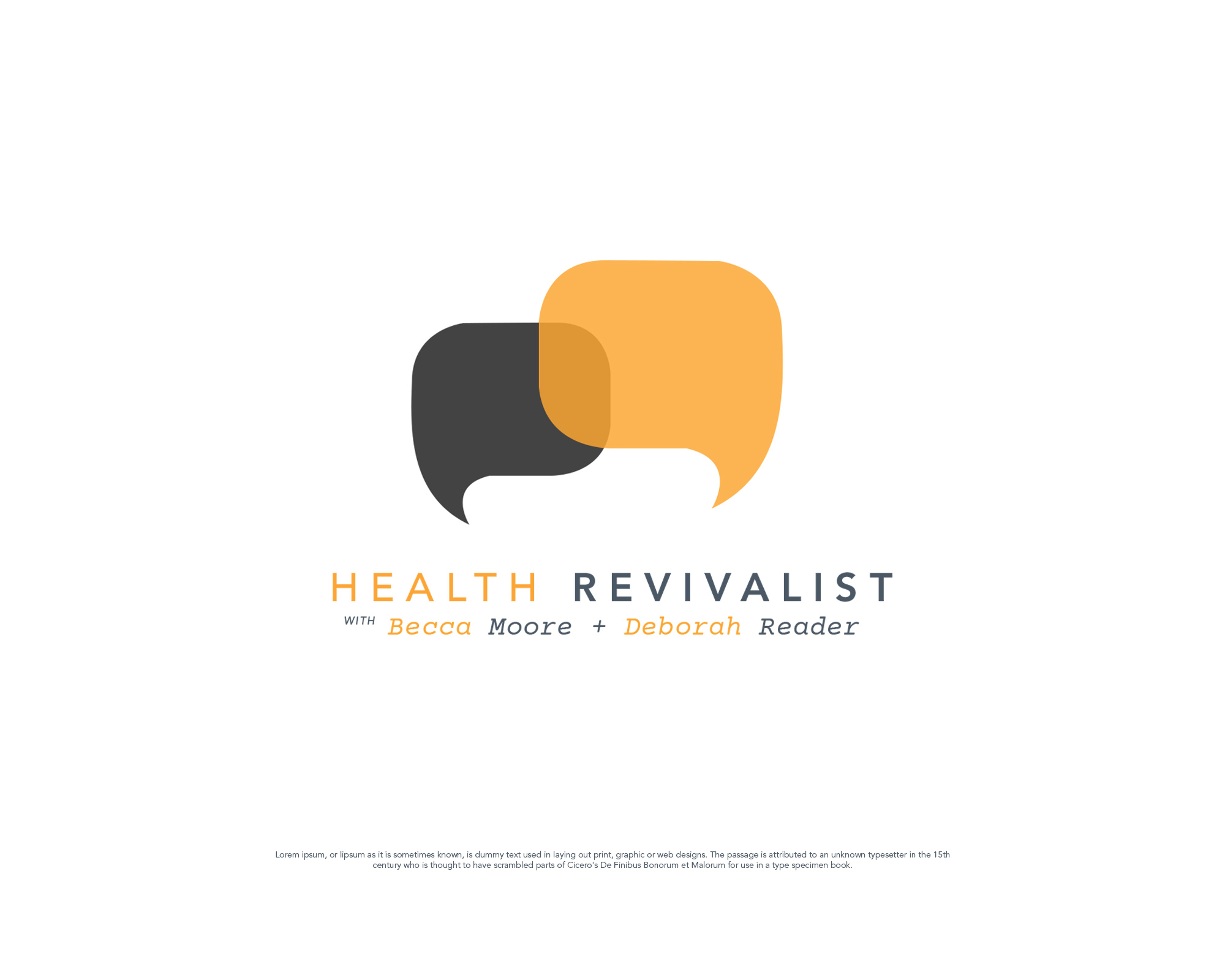 Logo Design Entry 1745801 submitted by Ed Art to the contest for Health Revivalists run by chirodeborah