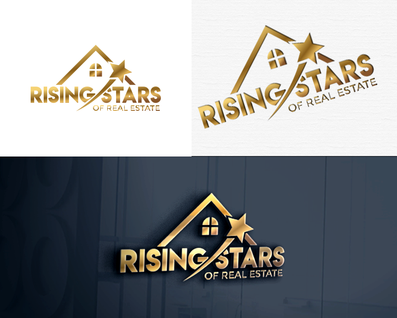 Logo Design entry 1746427 submitted by balsh to the Logo Design for Rising Stars of Real Estate run by rlopez592