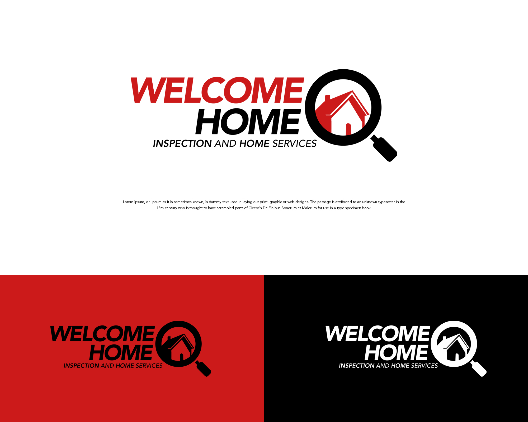 Logo Design Entry 1746939 submitted by Ed Art to the contest for Welcome Home Inspections and Home Services  run by srreid711@icloud.com
