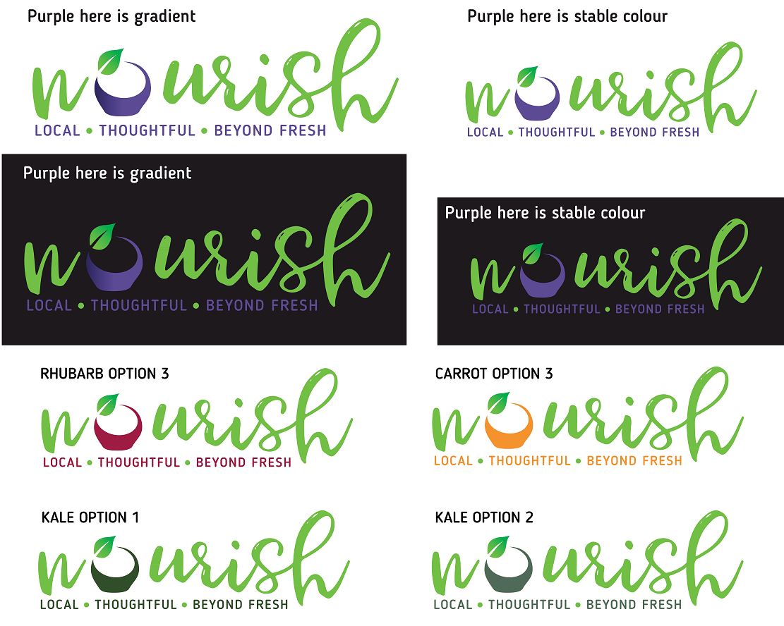 Logo Design entry 1749280 submitted by DORIANA999 to the Logo Design for Nourish run by nourish