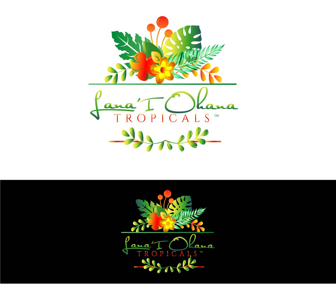 Logo Design Entry 1750217 submitted by artidesign to the contest for LANA'I OHANA TROPICALS™  run by Orenco
