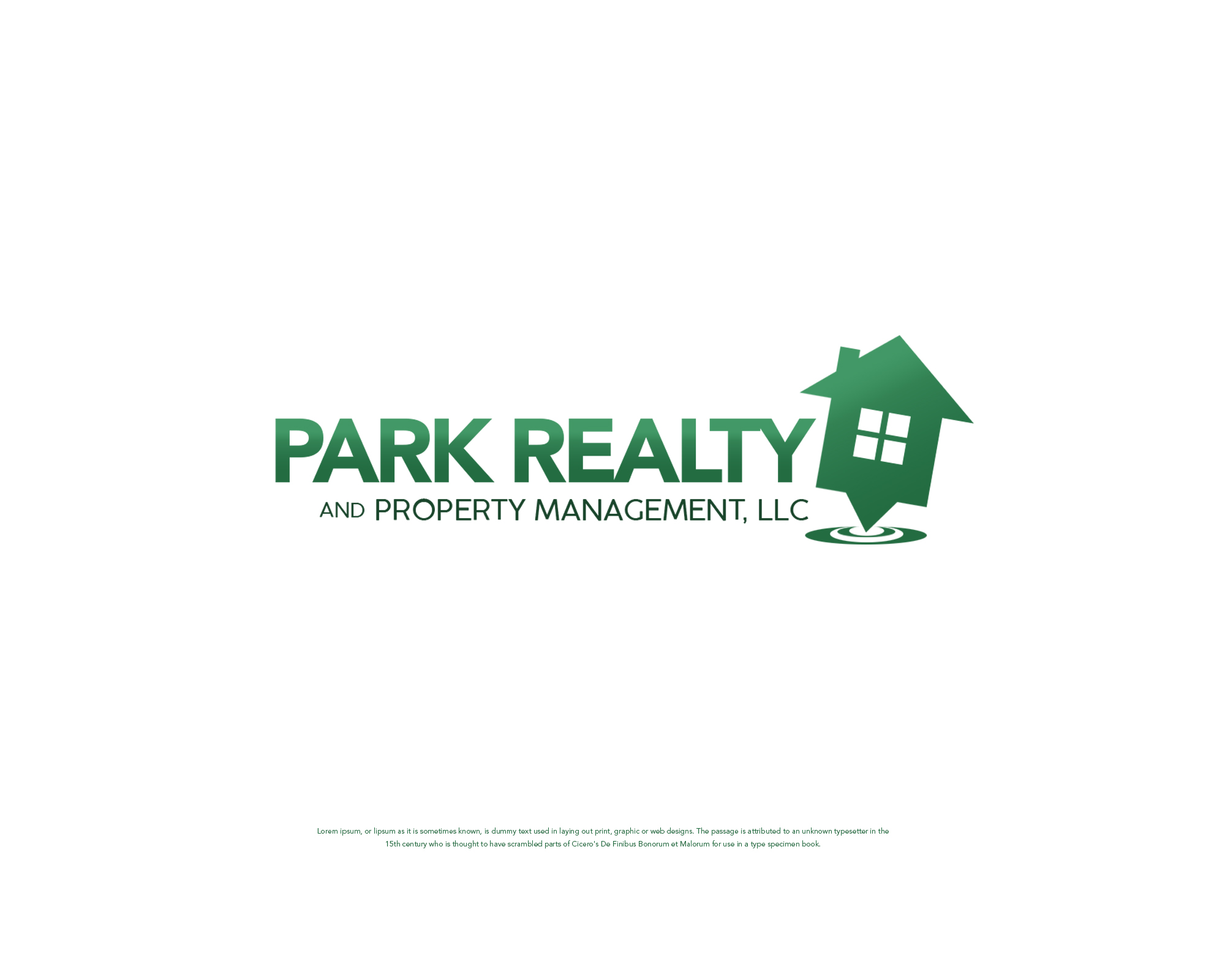 Logo Design Entry 1741142 submitted by Ed Art to the contest for Park Realty and Property Management, LLC run by cbar2000