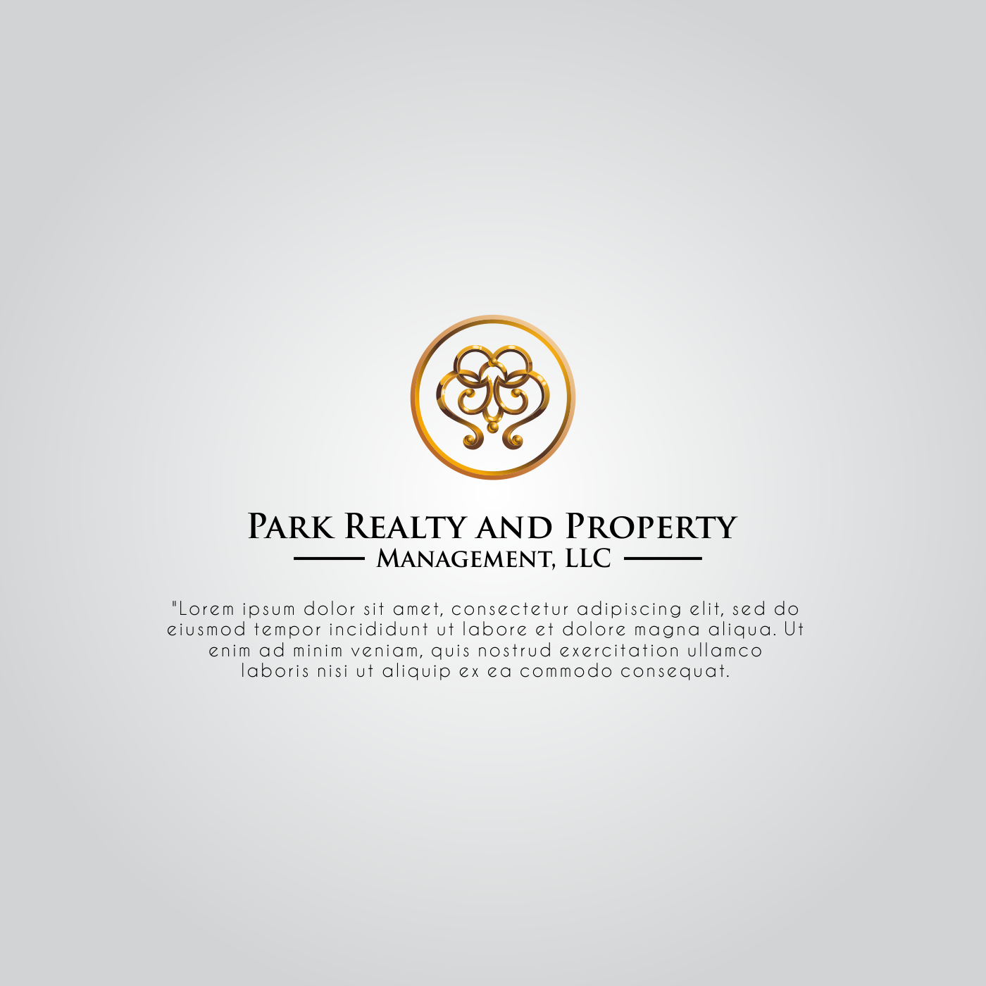 Logo Design Entry 1741183 submitted by appa to the contest for Park Realty and Property Management, LLC run by cbar2000