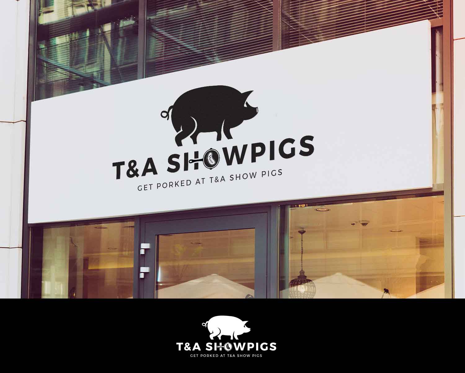 Logo Design Entry 1751304 submitted by malangdesign to the contest for T&A Showpigs run by Tashowpigs