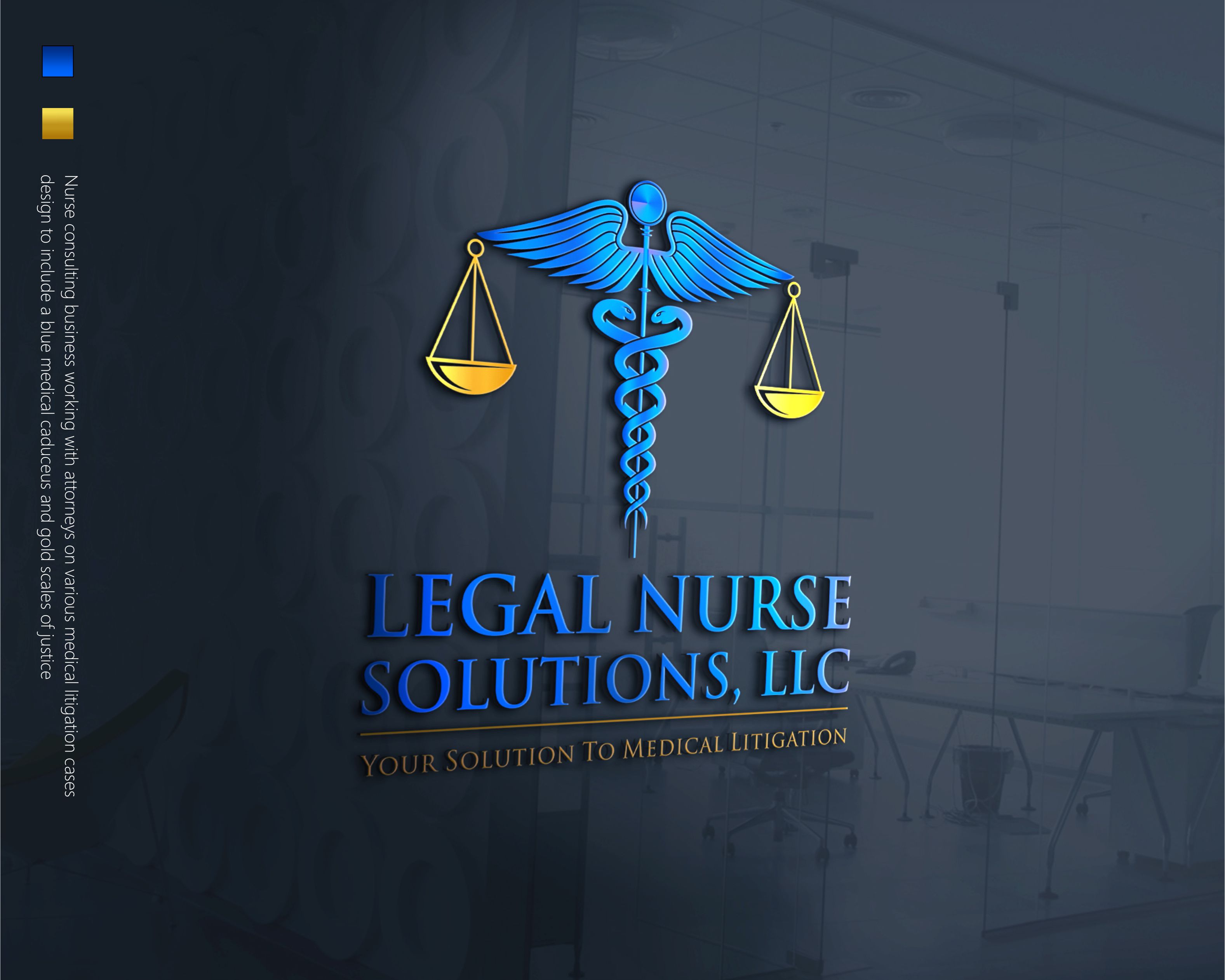 Logo Design Entry 1753711 submitted by Moderat to the contest for Legal Nurse Solutions, LLC run by medicallegalrn