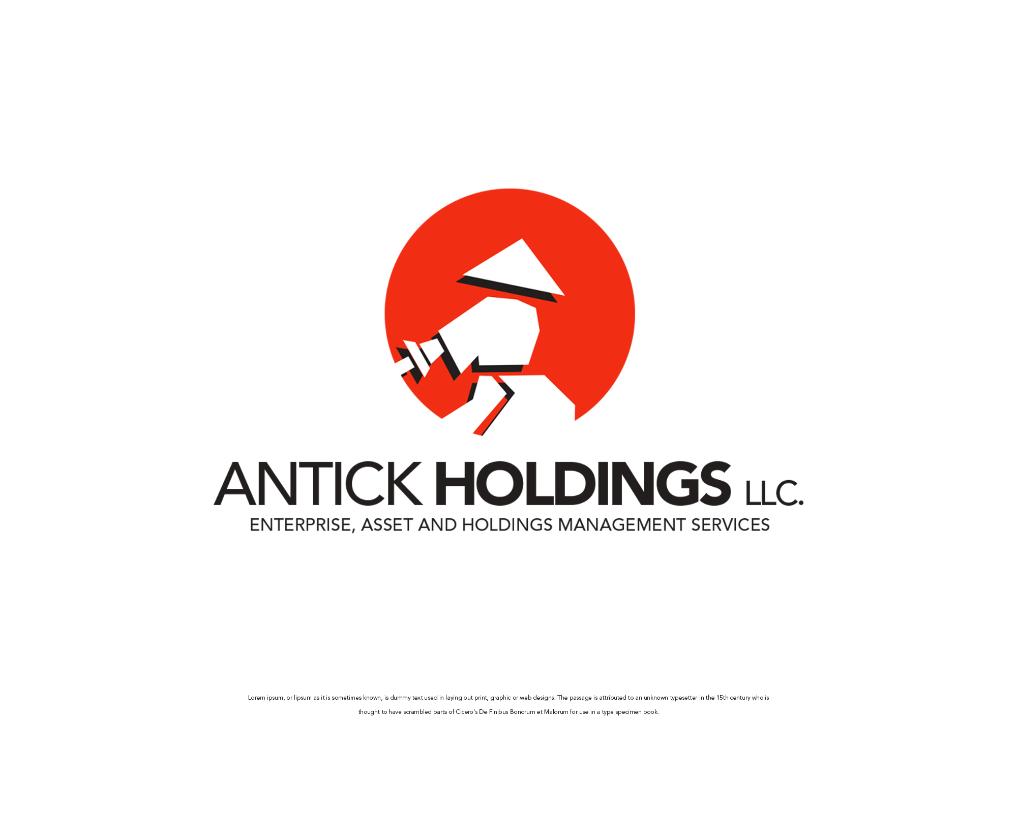 Logo Design Entry 1759090 submitted by Ed Art to the contest for Antick Holdings, LLC run by qadentmanagement