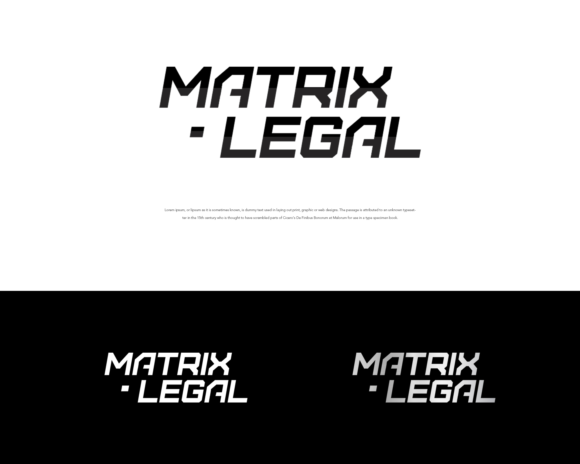 Logo Design Entry 1760516 submitted by Ed Art to the contest for MATRIX LEGAL run by markstan