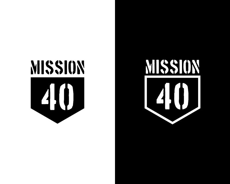 Logo Design entry 1765397 submitted by indrawcahyas to the Logo Design for Mission 40 run by twenty5