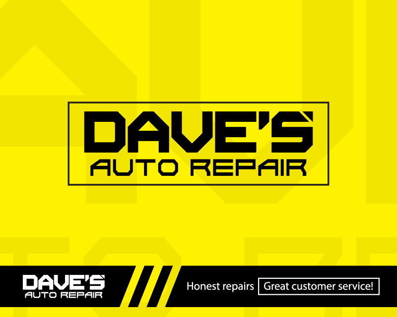 Logo Design Entry 1769377 submitted by beekitty7 to the contest for Dave’s Auto Repair run by dstalter