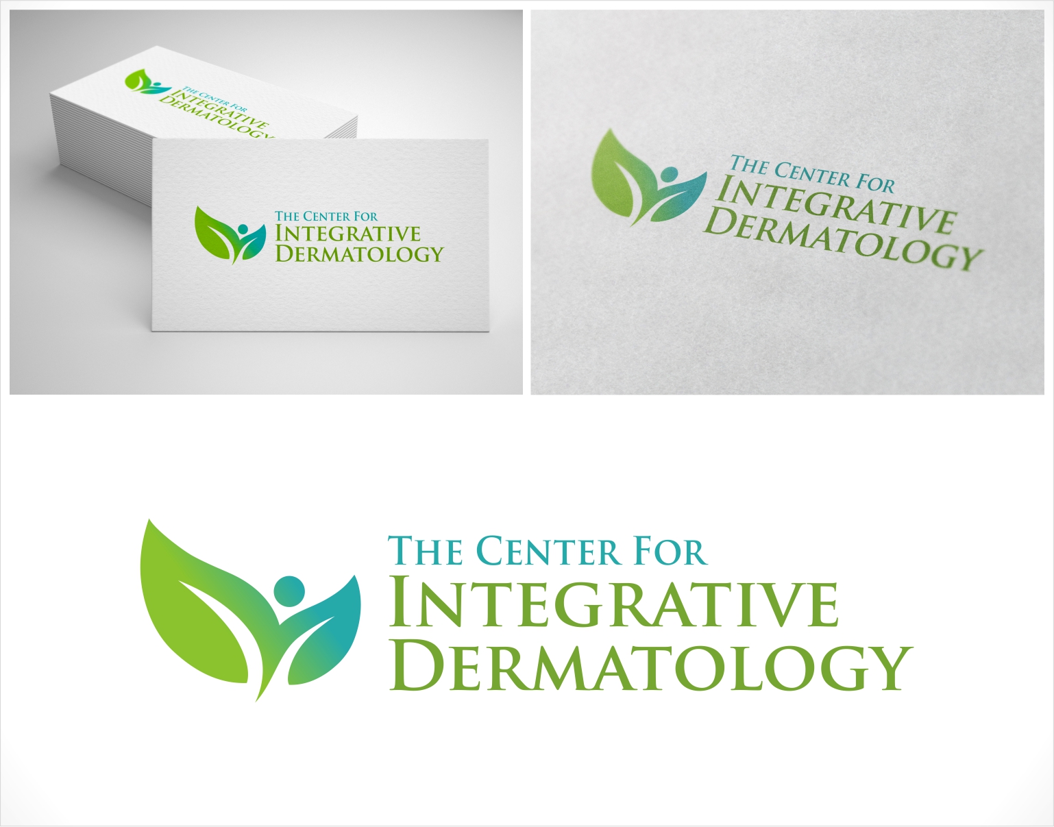Logo Design entry 1776734 submitted by beckydsgn to the Logo Design for The Center for Integrative Dermatology run by julieg100