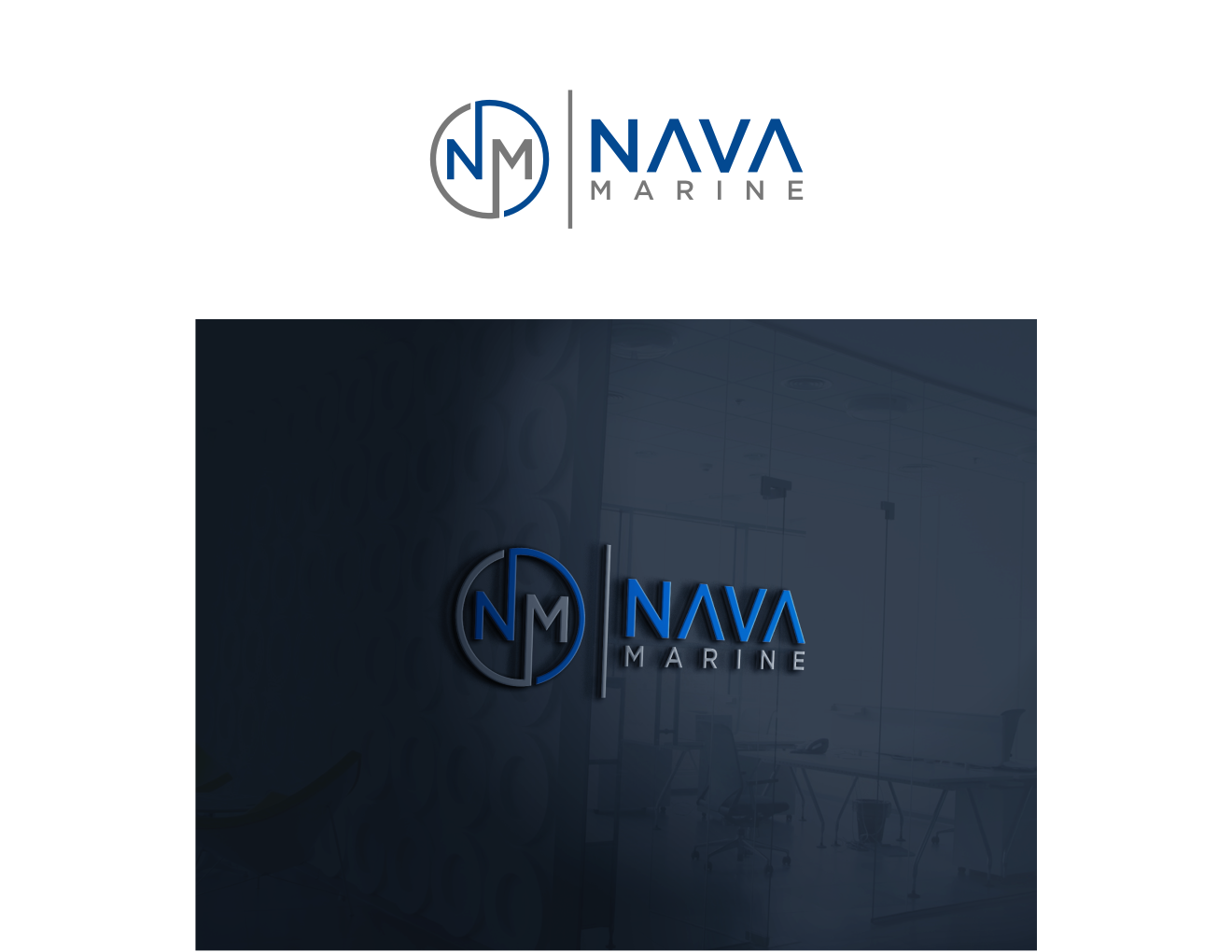 Logo Design entry 1780369 submitted by REVIKA to the Logo Design for NAVA Marine run by reina306