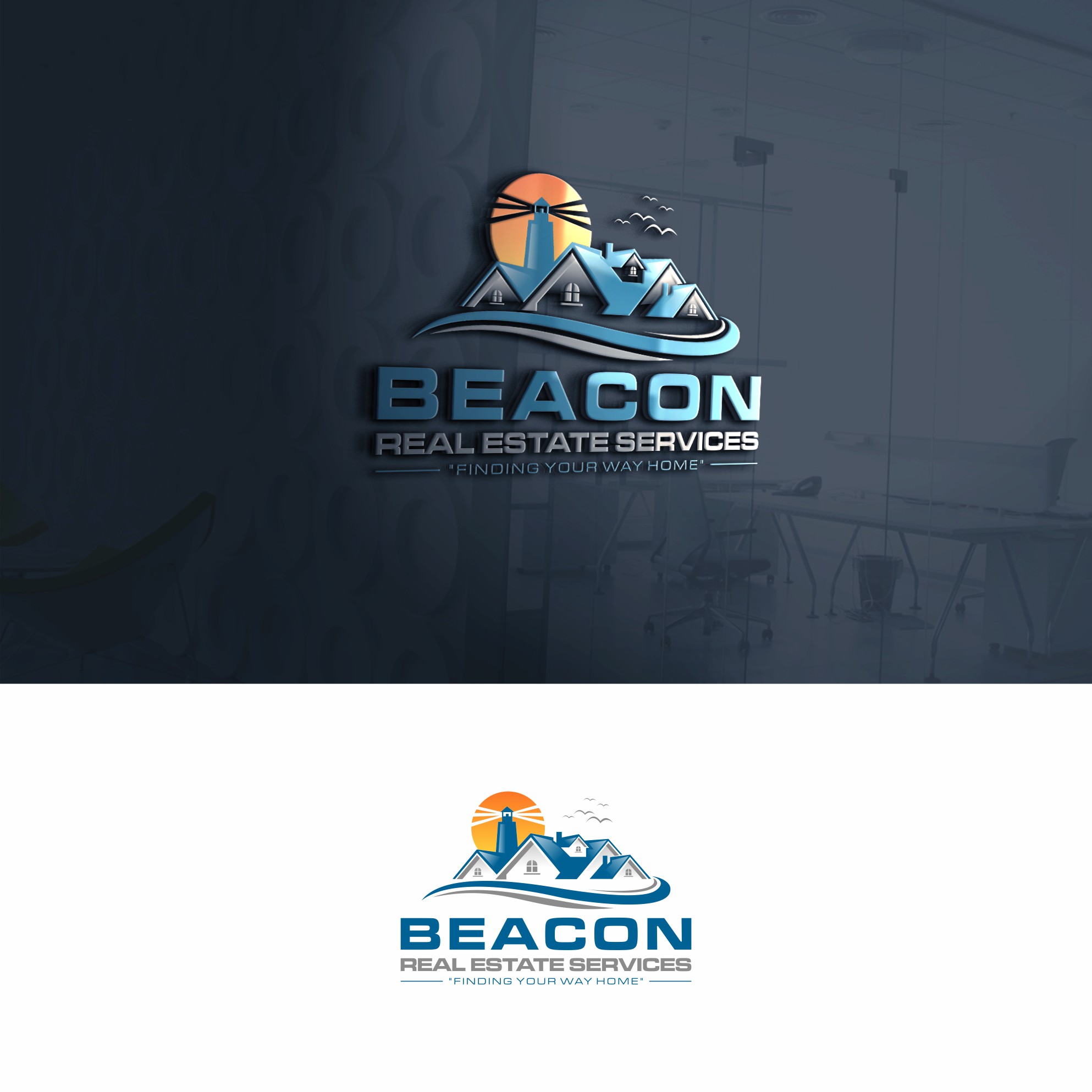 Logo Design entry 1798847 submitted by sapisuntik to the Logo Design for Beacon Real Estate Services run by keithallison