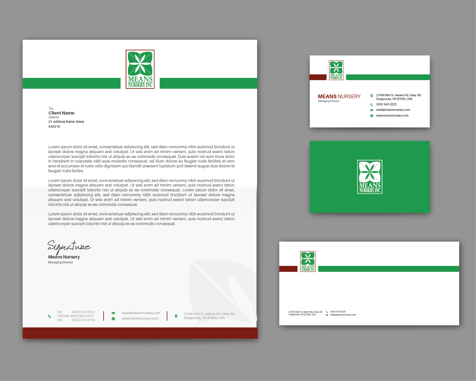 Business Card & Stationery Design entry 1805394 submitted by Artezza