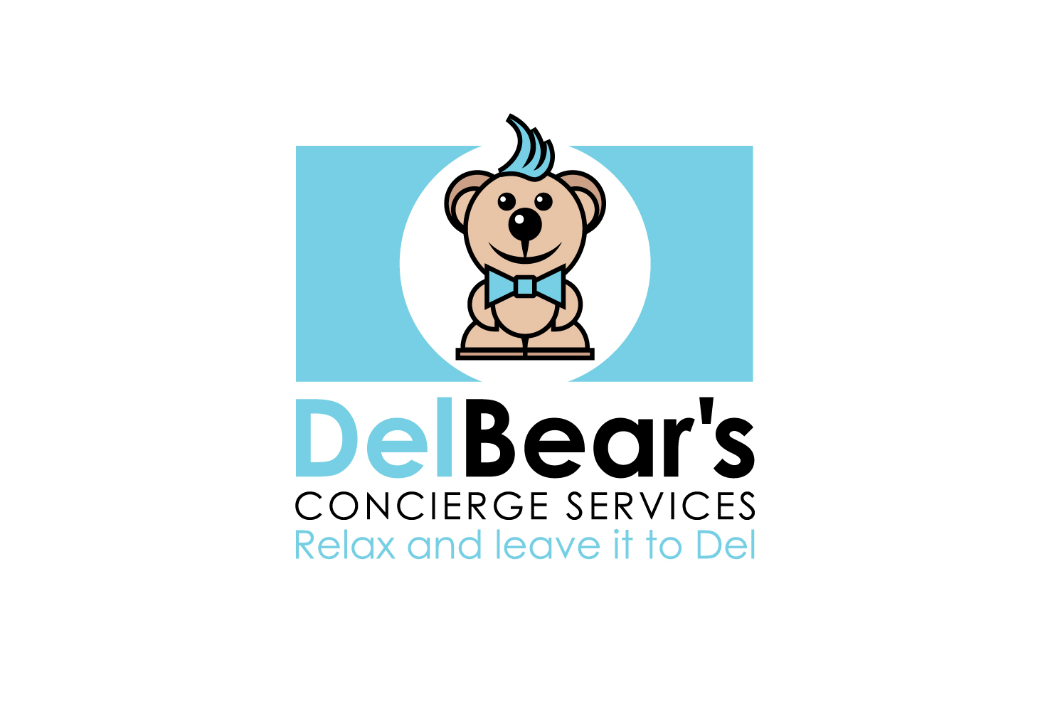 Logo Design Entry 1806675 submitted by shefkire to the contest for Del Bear's Concierge Services run by watkinsdw