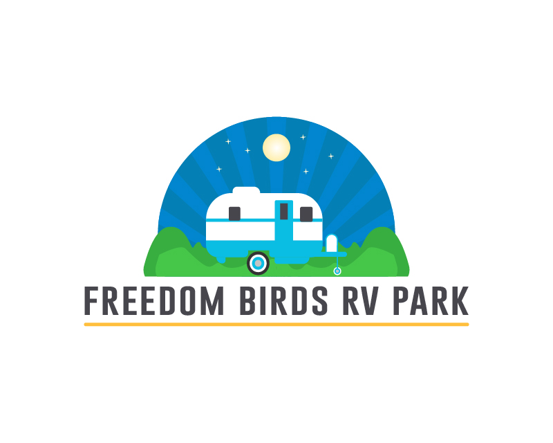 Logo Design Entry 1812940 submitted by Singadipa to the contest for Freedom Birds RV Park run by keyelement